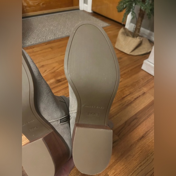 Marc Fisher Riley Taupe Multi Suede Riding Boot NWOT - Picture 14 of 15